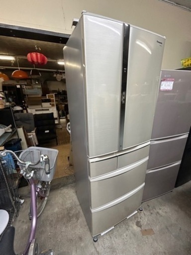 ⭐Panasonic NR-F455T-Sシルバー 5ドア冷蔵庫 2011年製 ⭐Panasonic