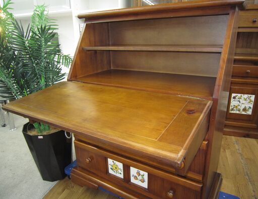 スペイン家具 Actus バレンシア パイン材 ライティングビューロー ライ