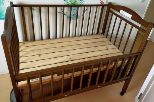 katsu】サワベビーEASE 5段階調節 日本製ハイベッド katsu】サワベビー