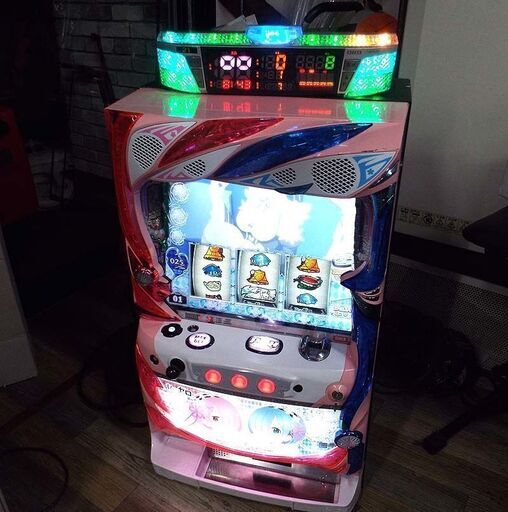 リゼロ 双子パネル 大都技研 スロット 実機 6号機 6号機 リゼロ 双子