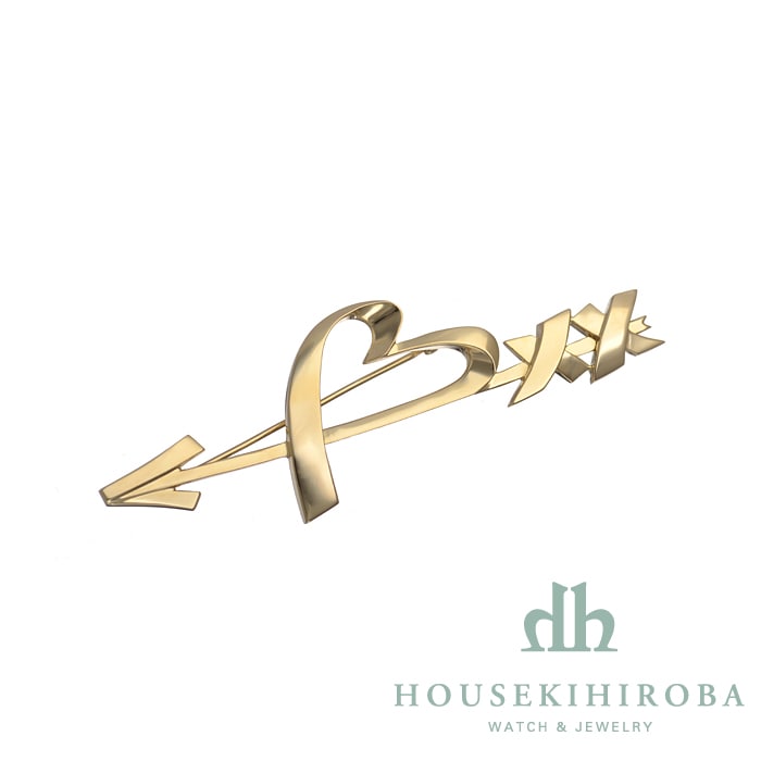 パロマ・ピカソ ラビングハート＆キス ブローチ 中古 ｜ ティファニー