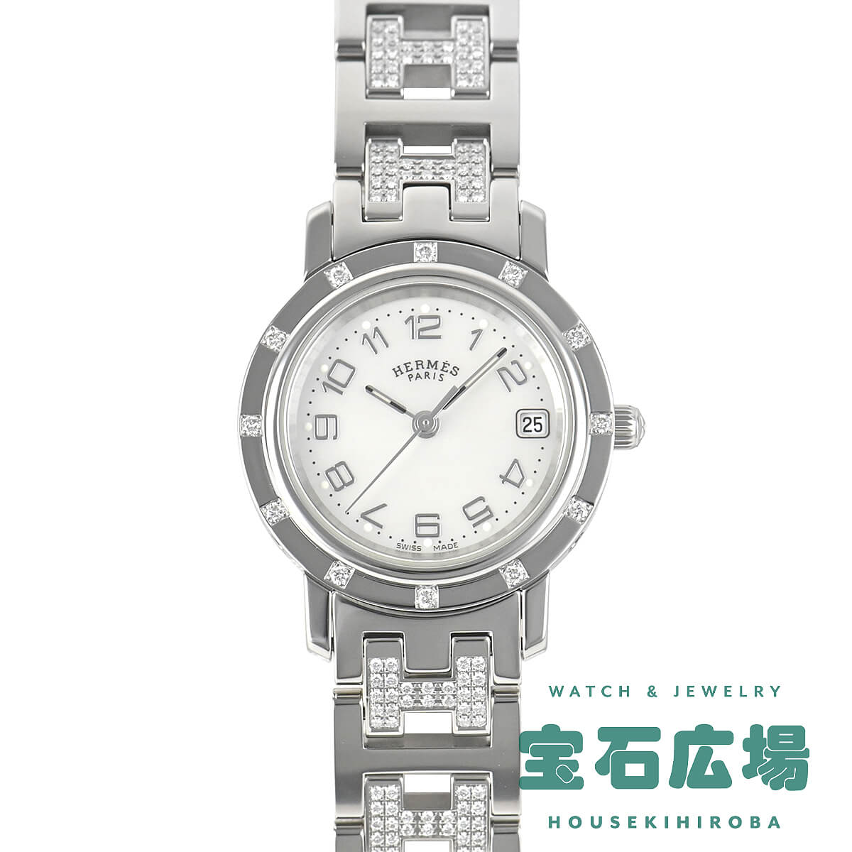 CL4.230 クリッパー ナクレ 中古 ｜ エルメス | 腕時計のブランド販売