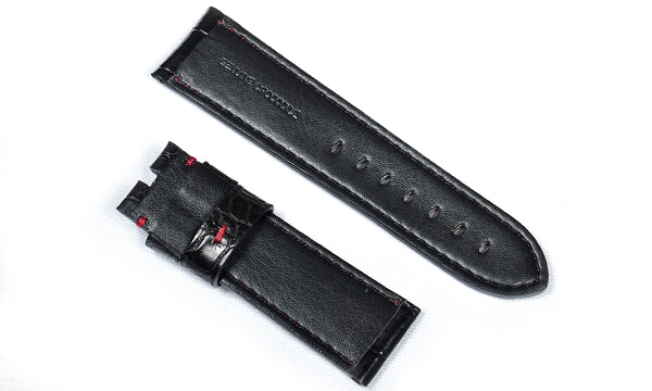 宝石広場オリジナル パネライ用ストラップ クロコダイル 尾錠用