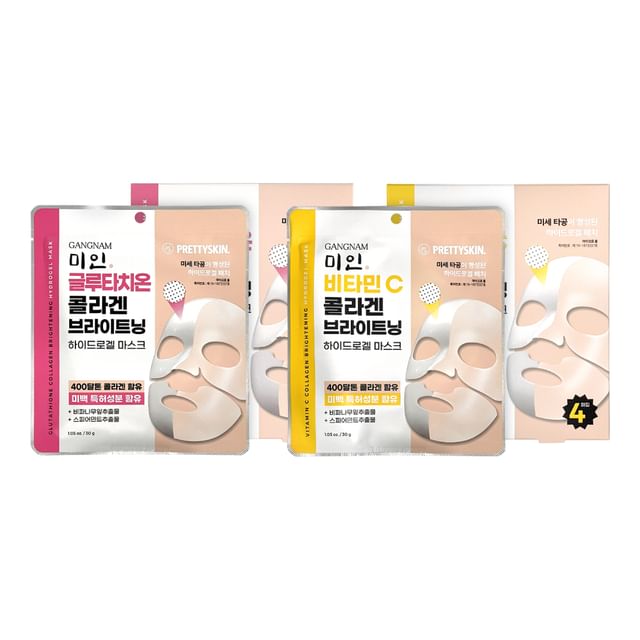 Pretty skin - Gangnam Miin Collagen Brightening Hydrogel Mask Set