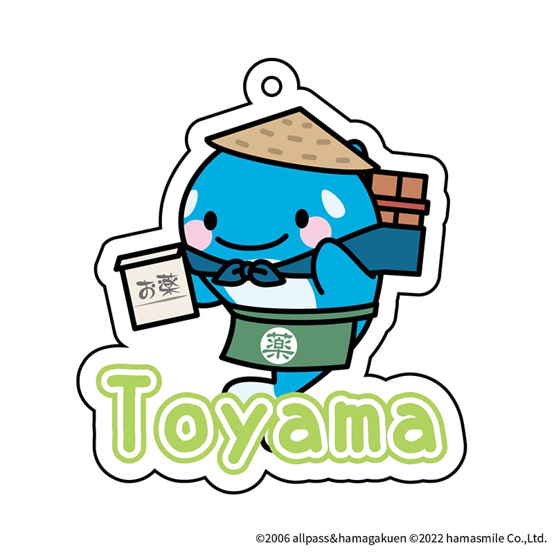 ご当地オルパスくん アクリルキーホルダー 富山県｜郵便局のネットショップ