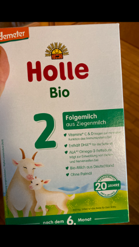Holle Holle ホレ オーガニック 山羊 ヤギ粉ミルク Step2 (6ヶ月～36
