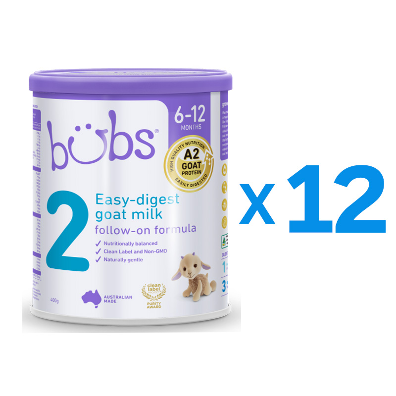 Bubs（バブズ）ヤギミルク ステップ2（6〜12カ月）大缶 800g 新品未