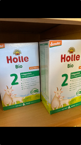 Holle Holle ホレ オーガニック 山羊 ヤギ粉ミルク Step2 (6ヶ月～36