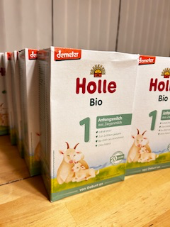 Holle Holle ホレ オーガニック 山羊 ヤギ粉ミルク Step 1 (0ヶ月～6