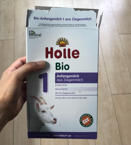 Holle Holle ホレ オーガニック 山羊 ヤギ粉ミルク Step 1 (0ヶ月～6