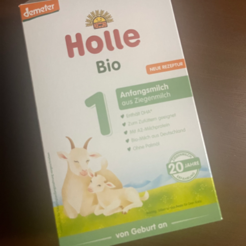 Holle Holle ホレ オーガニック 山羊 ヤギ粉ミルク Step 1 (0ヶ月～6