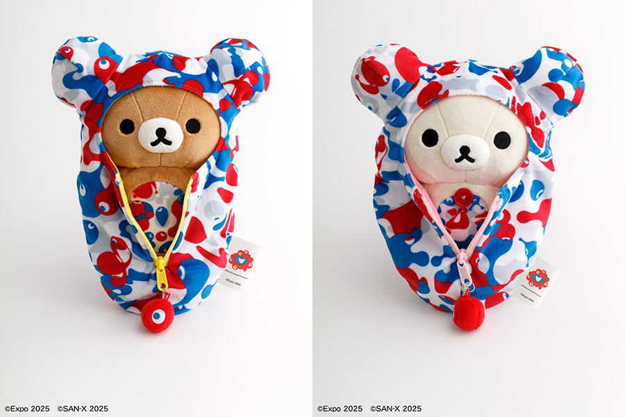 完売必至!? 万博お土産にリラックマのコラボぬいぐるみが登場