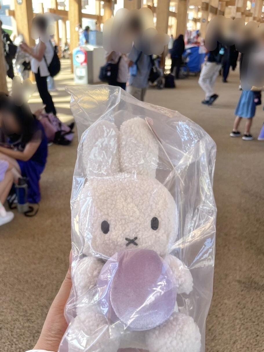 万博・オランダ館限定】妹が嫉妬 “激レア”「オーブミッフィー」は絶対