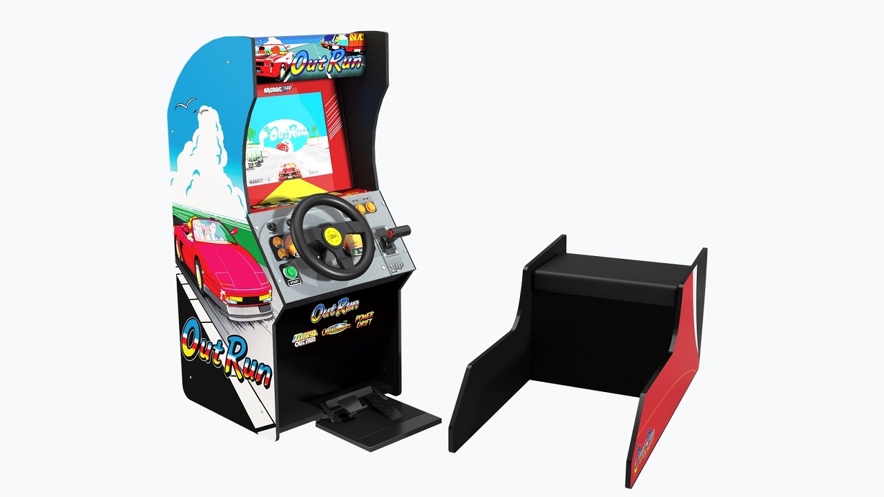 Arcade1Up reveals OutRun as its first driving arcade cabinet