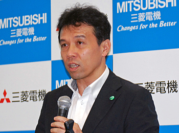 三菱電機、中小規模店舗・オフィス向けデジタルサイネージ、縦・横置き