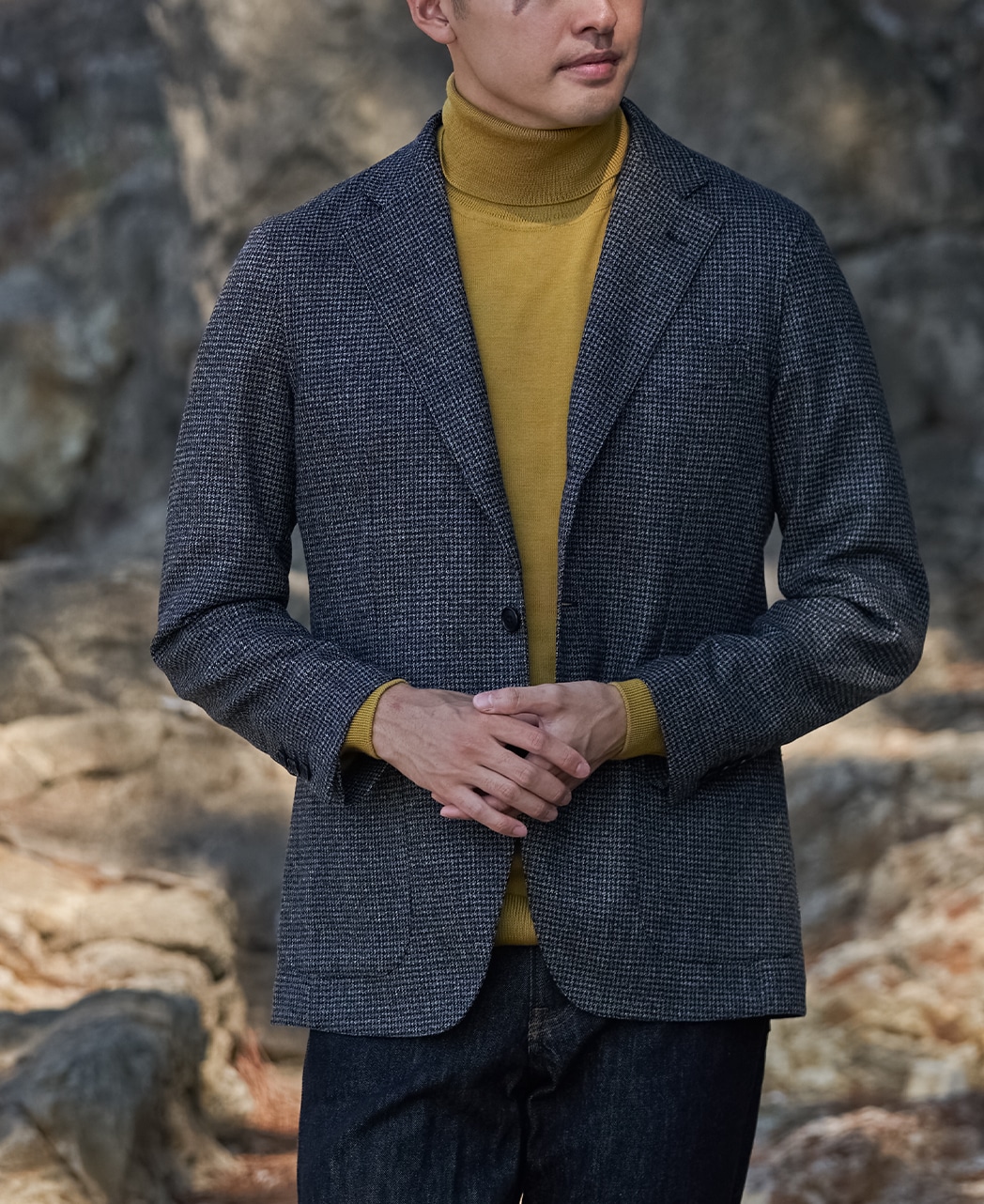 シャツジャケット(44 ブルー系): メンズ｜メーカーズシャツ鎌倉 公式通販