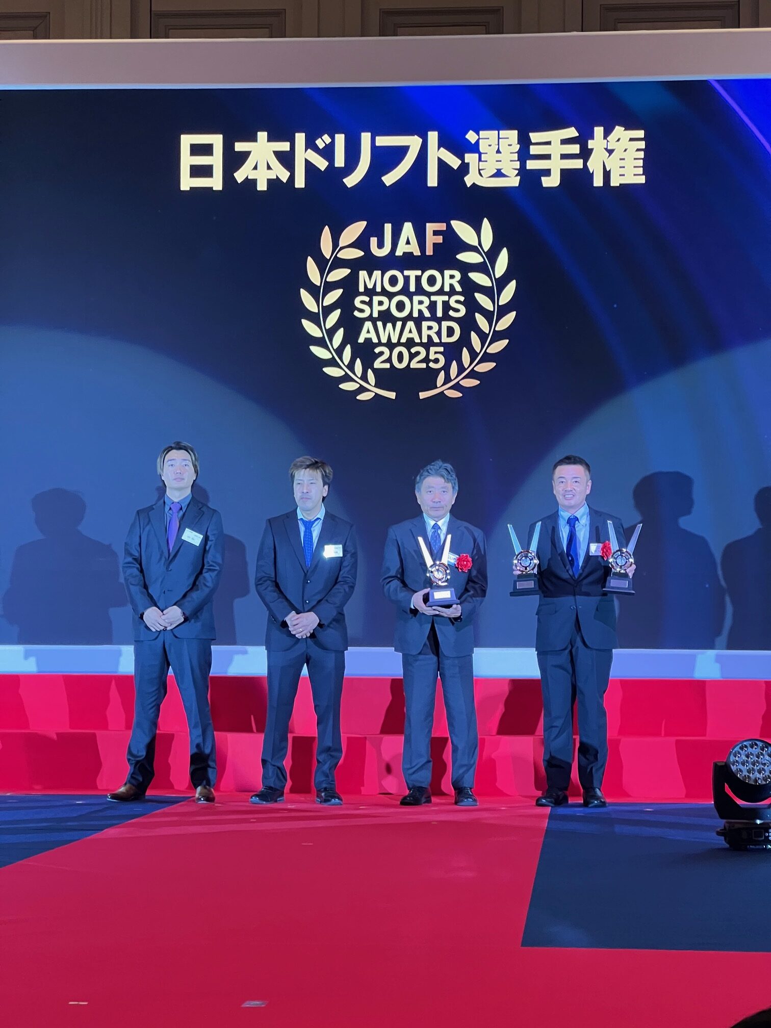 2025年 JAFモータースポーツ表彰式にてD1選手が表彰‼ – D1 OFFICIAL