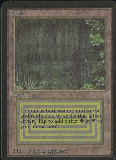 mtg リバイズド Bayou 英4枚 mtg リバイズド Bayou 英4枚 Bayou