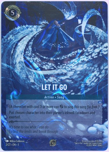 Auction Prices Realized Tcg Cards 2024 DISNEY LORCANA EN C1