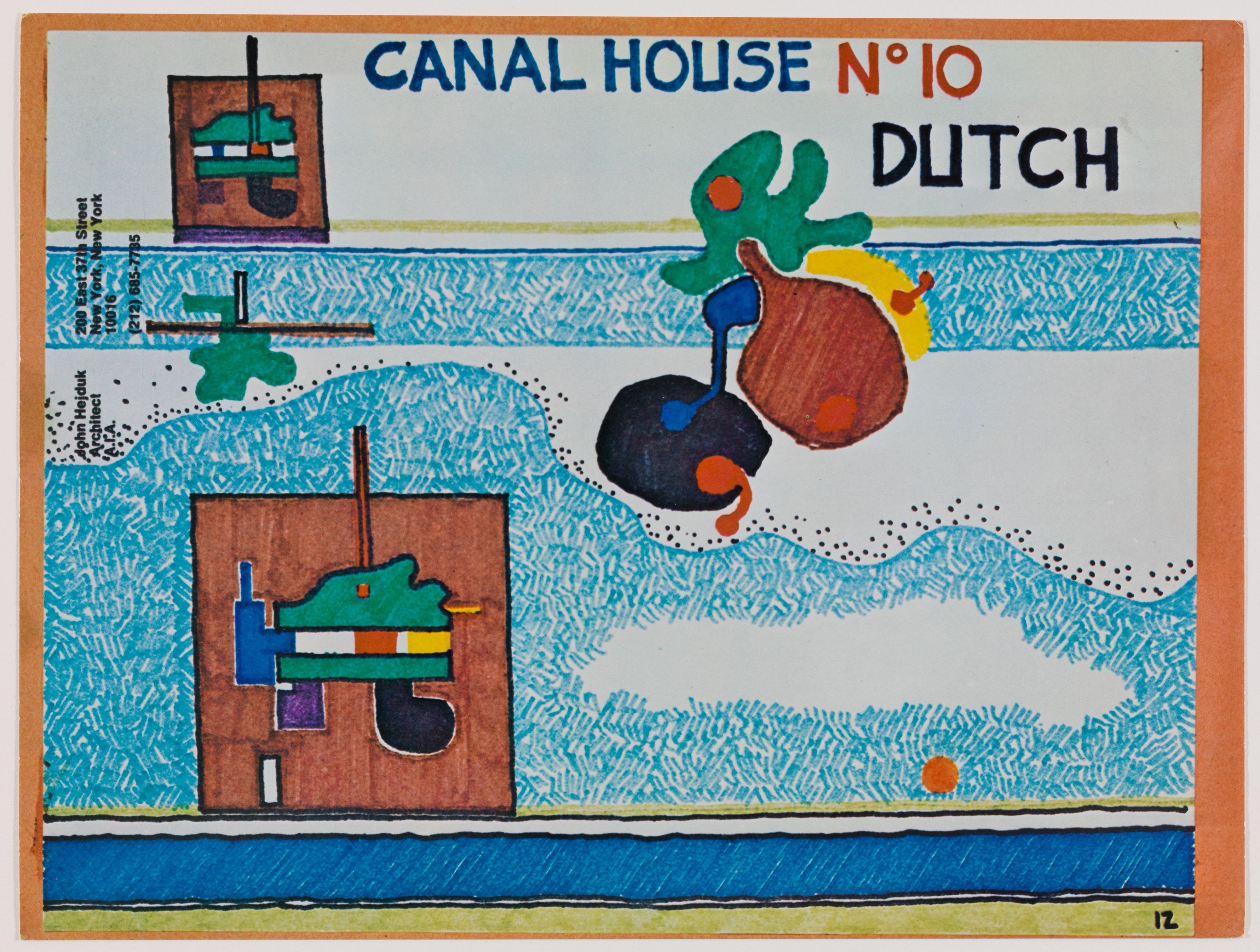 John Hejduk, Architectures in Love, 1995 · SFMOMA