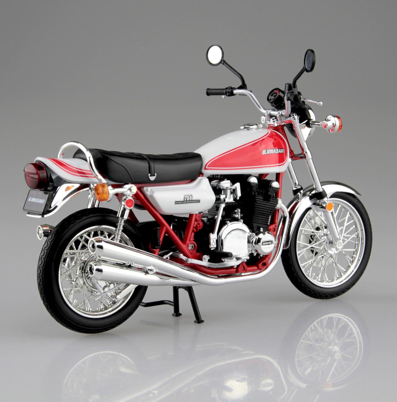 AOSHIMA 1／12ー750RS(Z2)に赤白が追加 - webオートバイ