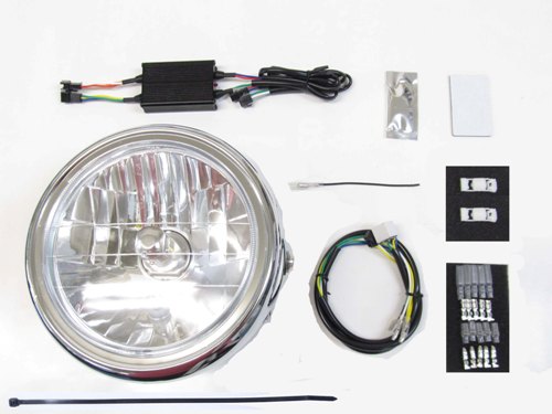 モンキー125専用 LEDマルチリフレクターヘッドライト - webオートバイ