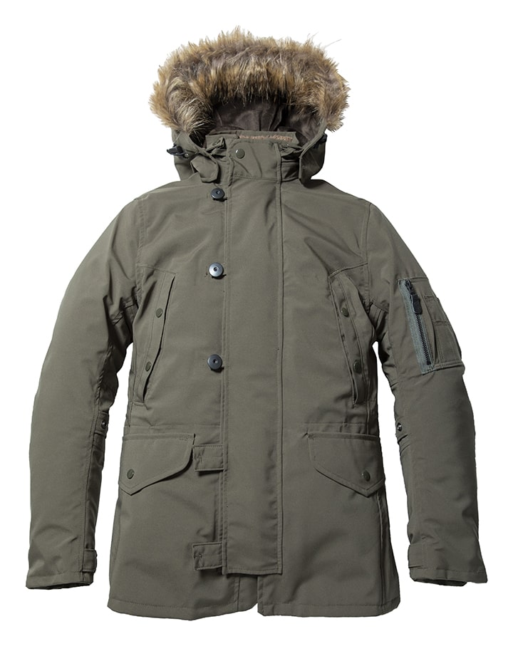 パワーエイジからミリタリーウエア「N3-B」タイプのライディング