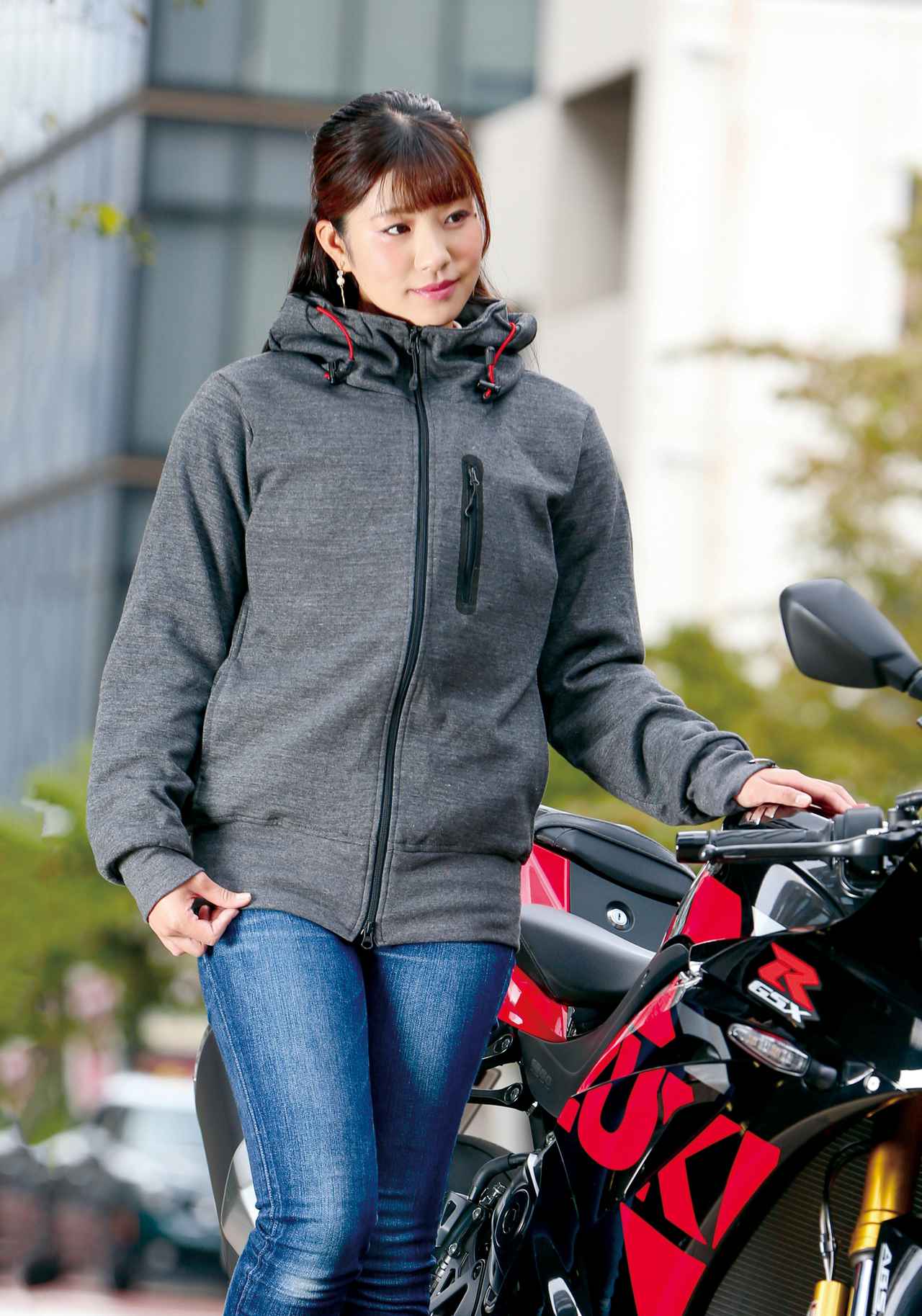 カジュアルなのにプロテクションもばっちり！ 普段使いもできる