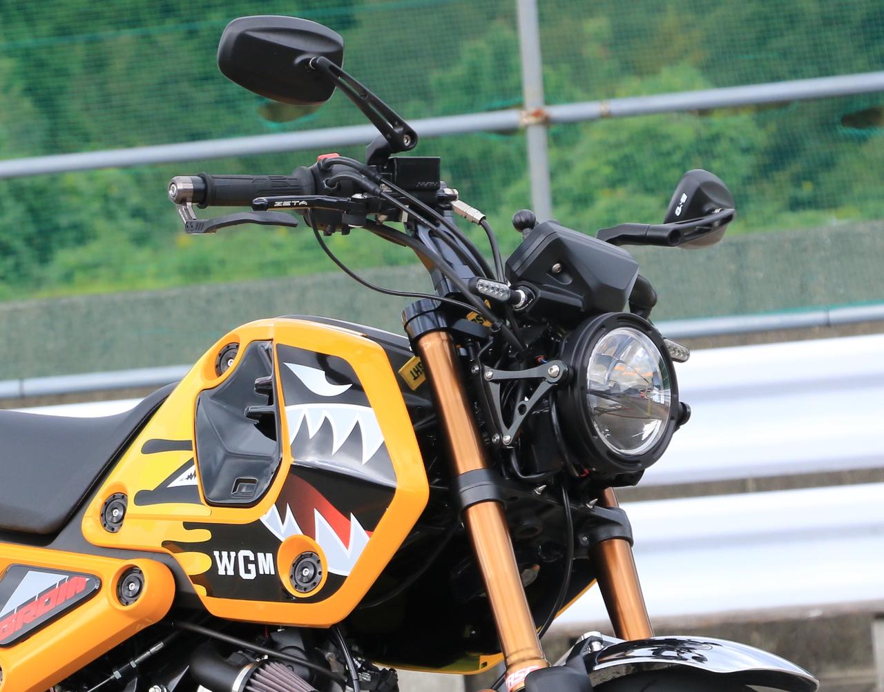 ホンダ「グロム」を愛し、カスタムし続けたユーザーが作り上げた丸目