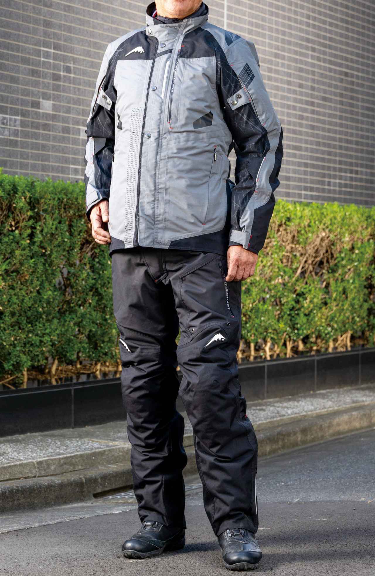 クシタニ「アロフトジャケット K-2845」「アロフトパンツ K-2847」使用