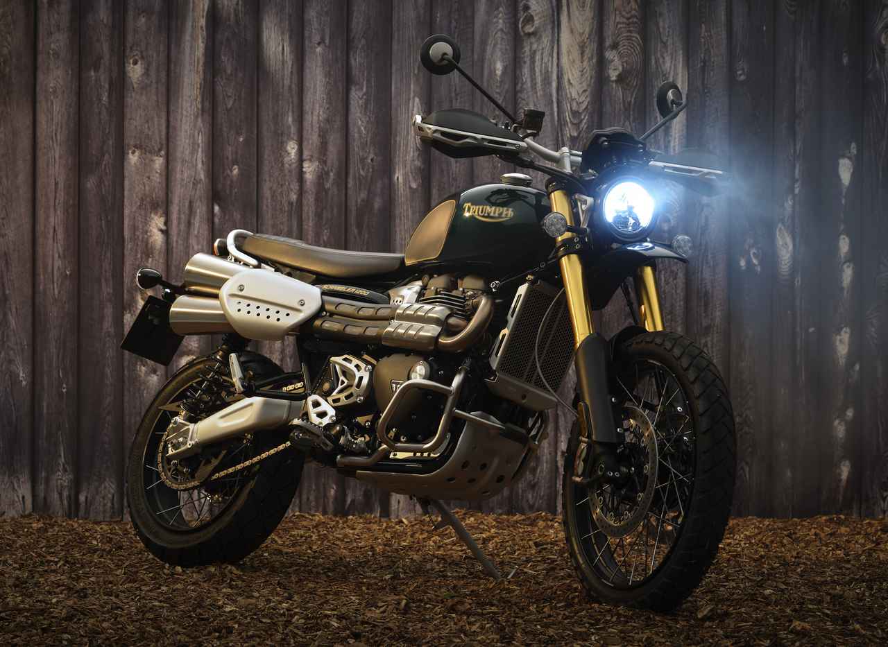 トライアンフが「スクランブラー1200 スティーブ・マックイーン