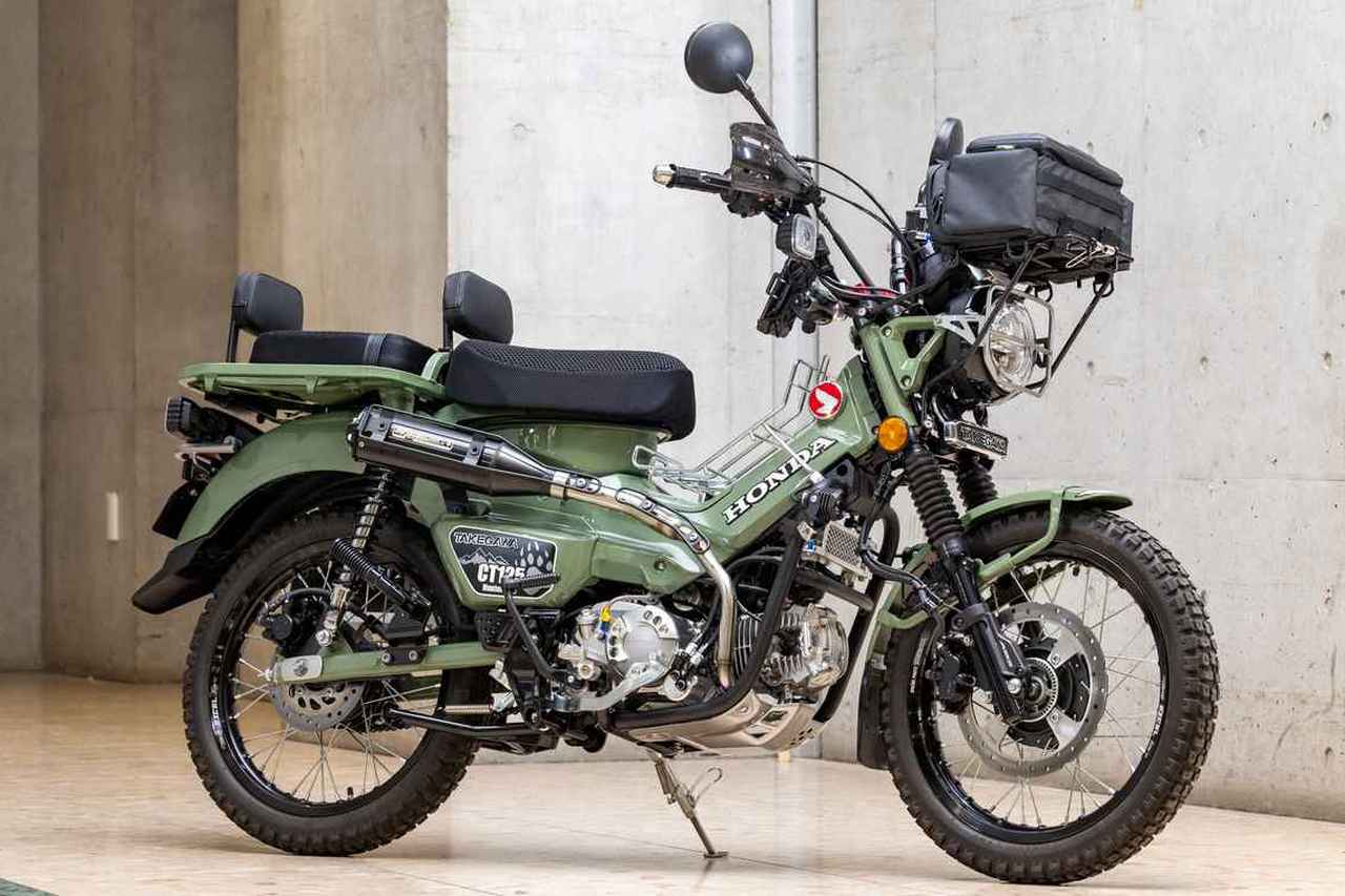 ホンダ「CT125・ハンターカブ」（JA65）をパワーアップさせるSP武川製