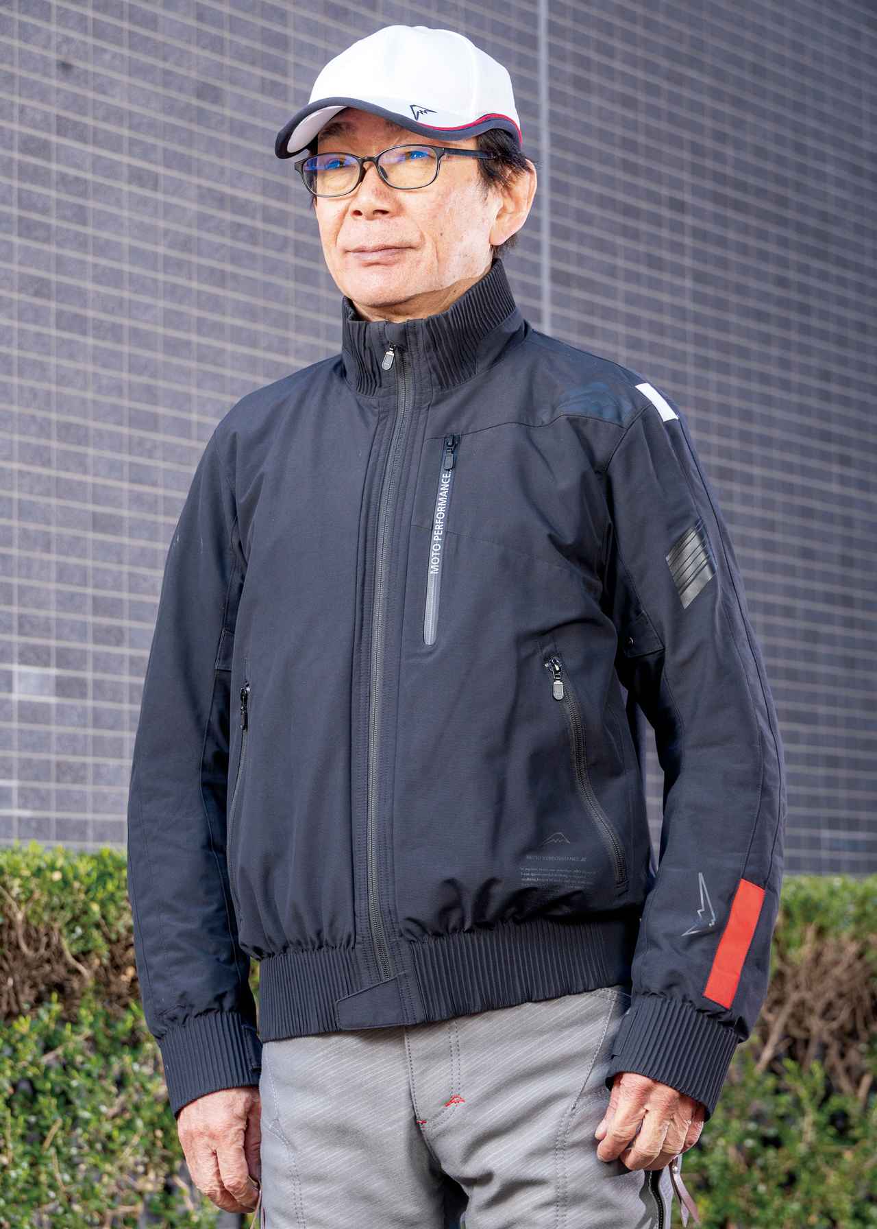 クシタニ「K-2420 リーテストブルゾン」着用レビュー｜プロテクターが