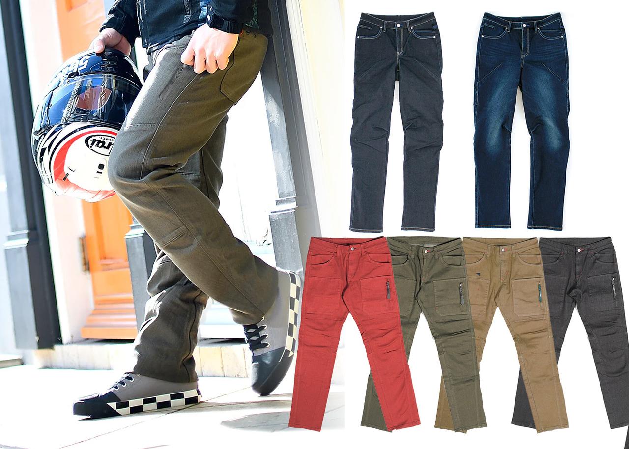 56デザインとエドウインがコラボレーション！ バイク用デニムとカーゴ