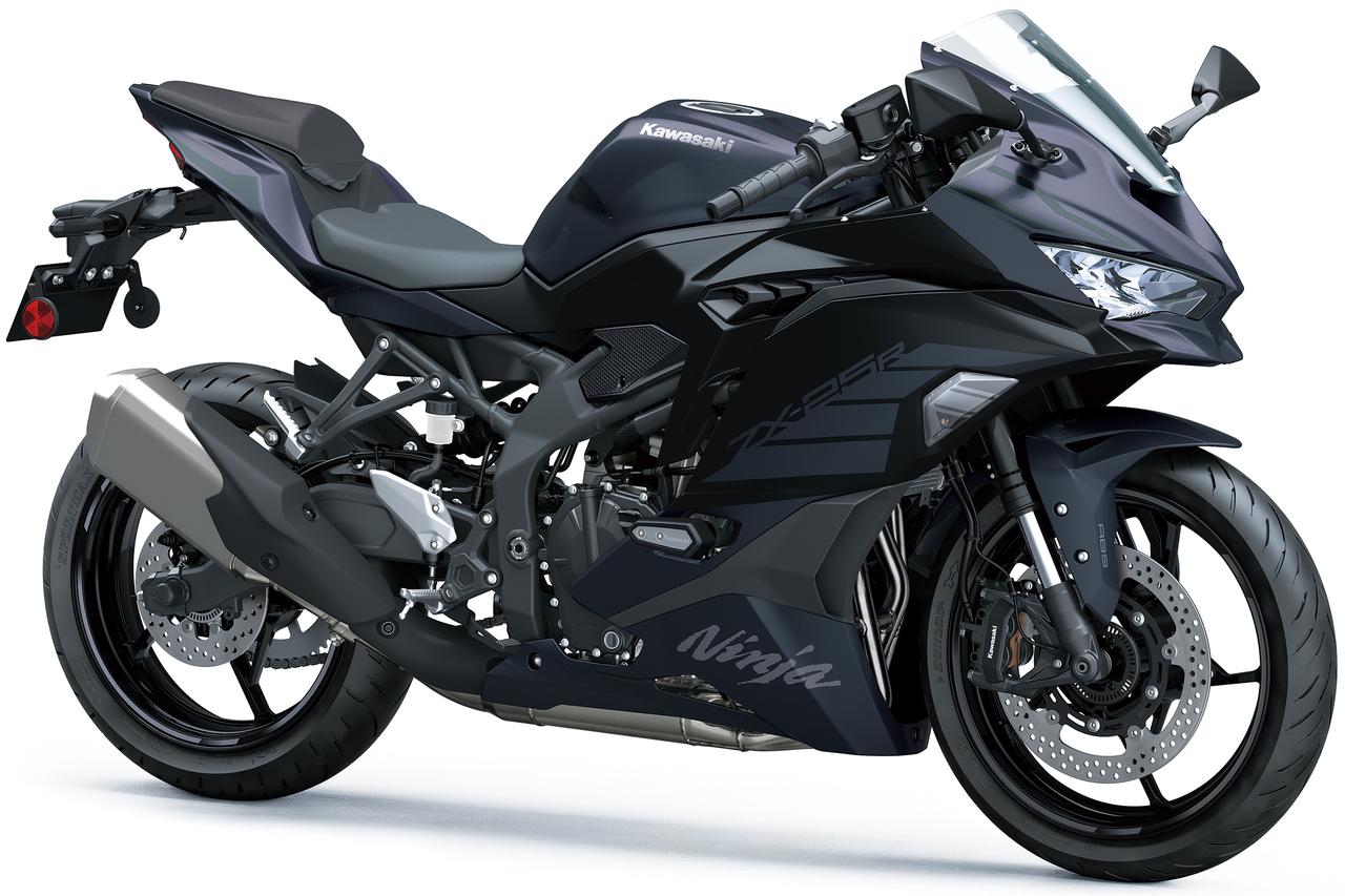 カワサキ「Ninja ZX-25R SE」がカラーチェンジ！ 2025年モデルは