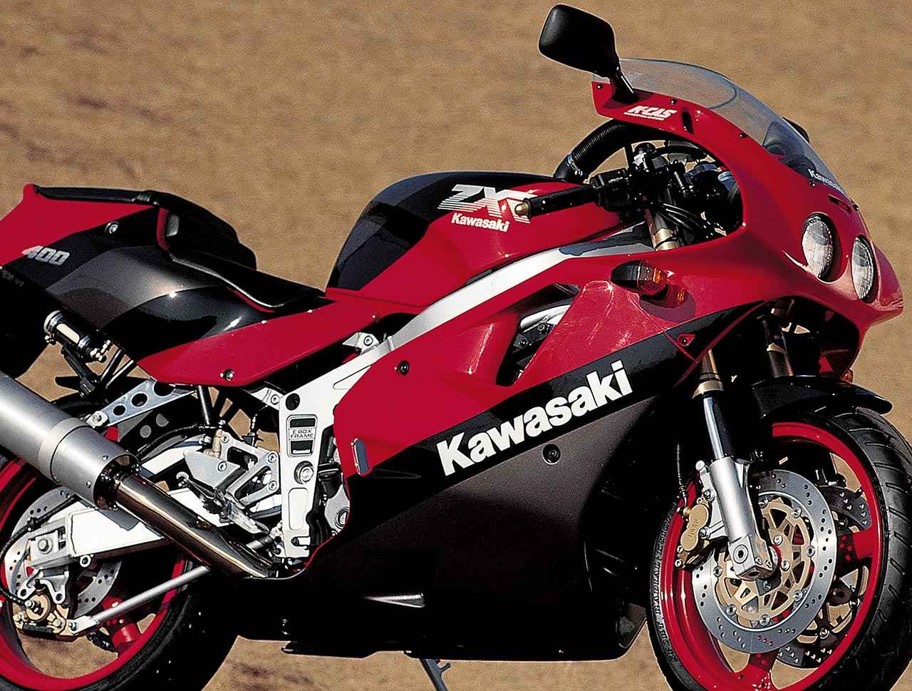 カワサキ「ZXR400（ZX400H）」（1989年）自社初の400ccレプリカZX-4の