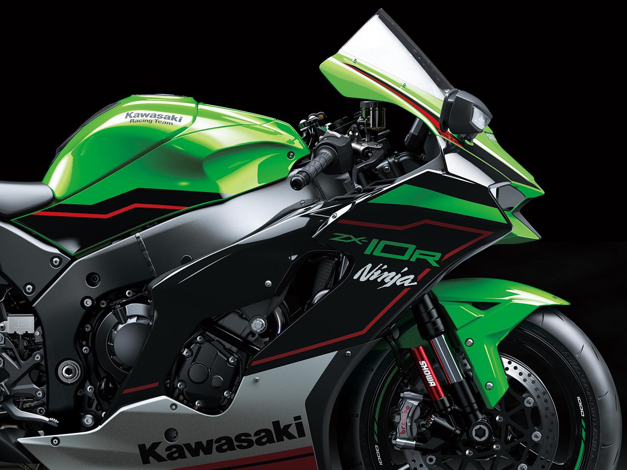 カワサキが新型「Ninja ZX-10R」を発売！ 2021年型は空力性能を追求