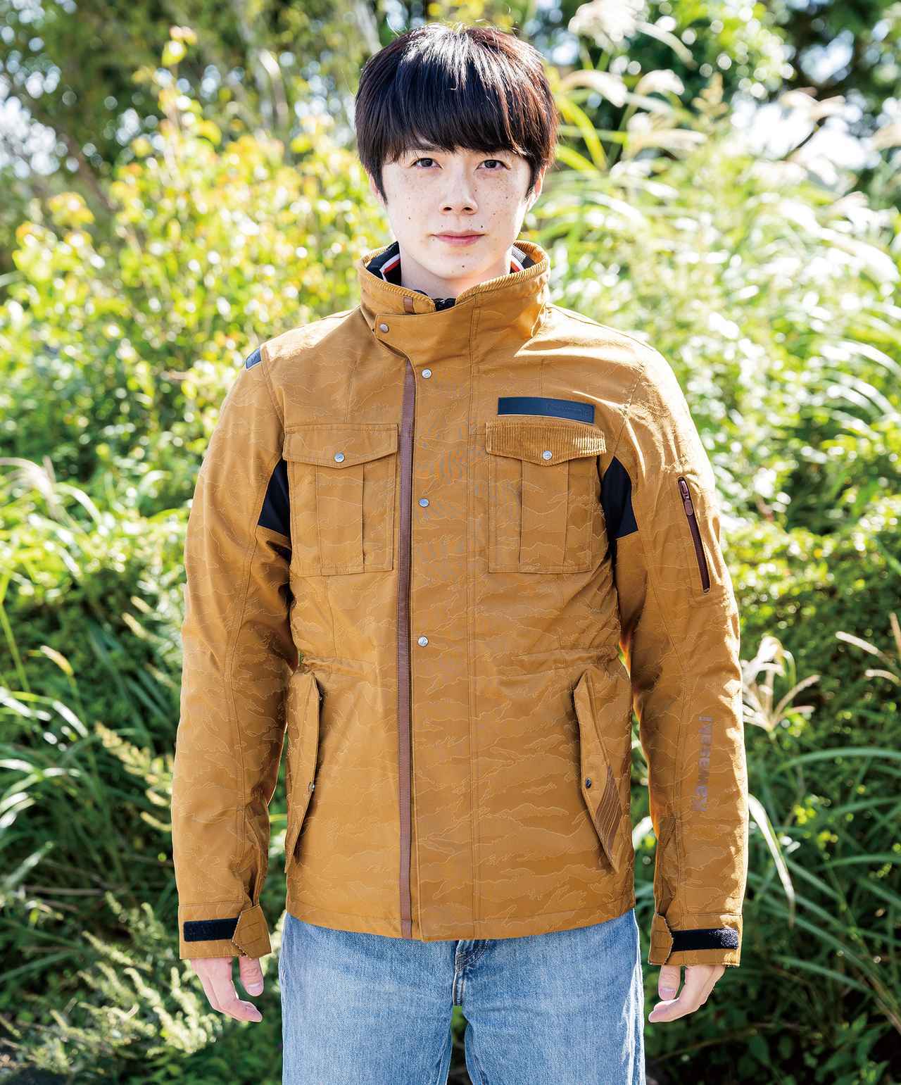 カワサキ×クシタニ「ウィンターフィンジャケット」【2022-2023秋冬