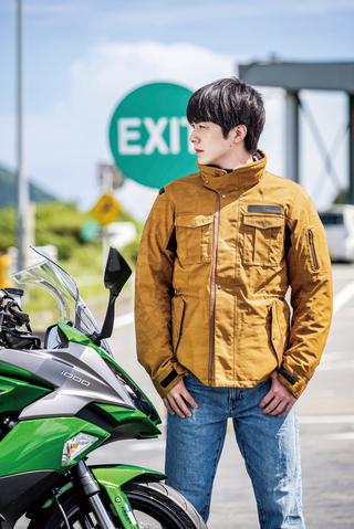 カワサキ×クシタニ「ウィンターフィンジャケット」【2022-2023秋冬