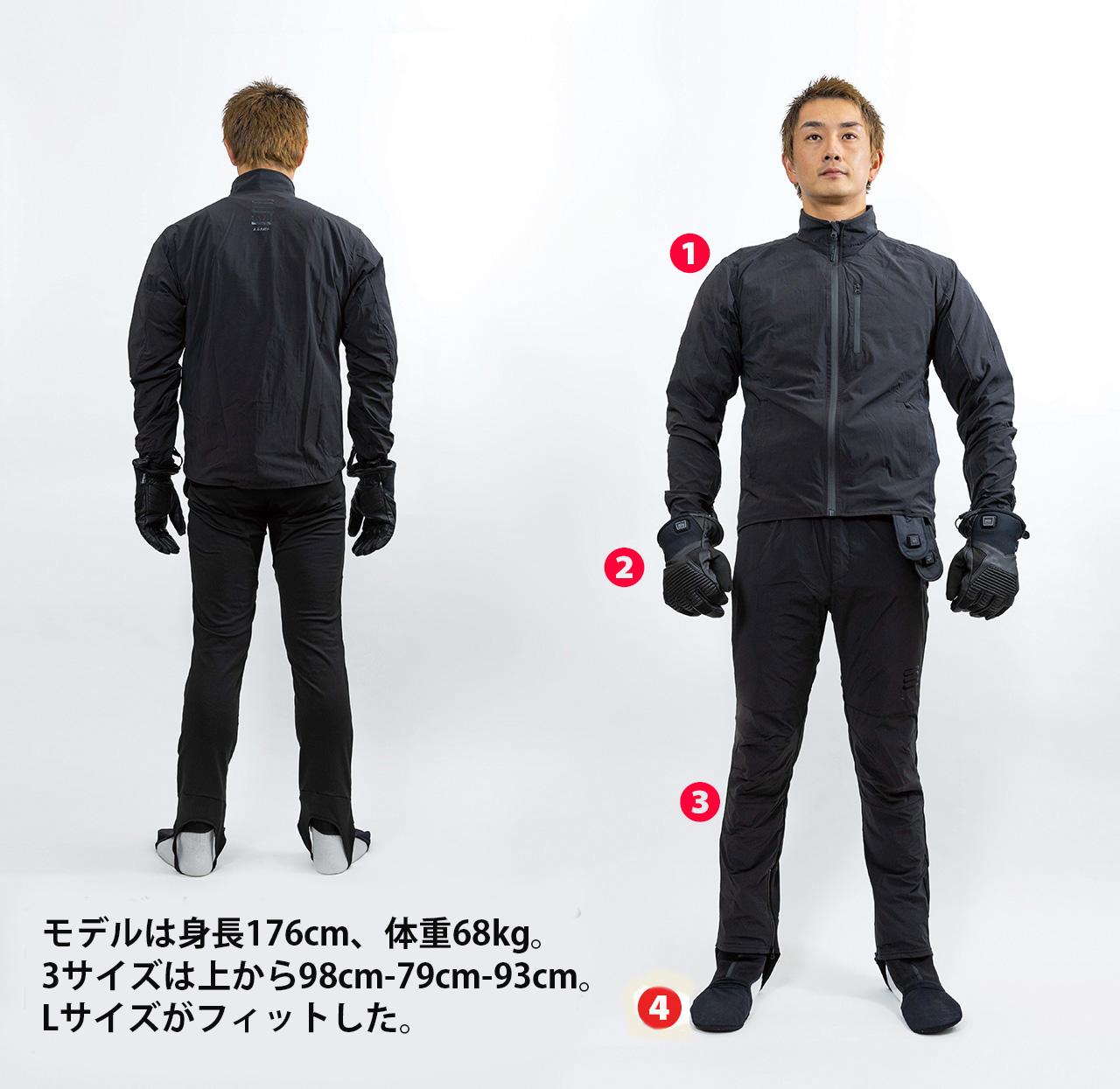 全身電熱装備でスマートに暖かさを手に入れる｜リベルタ「ヒート