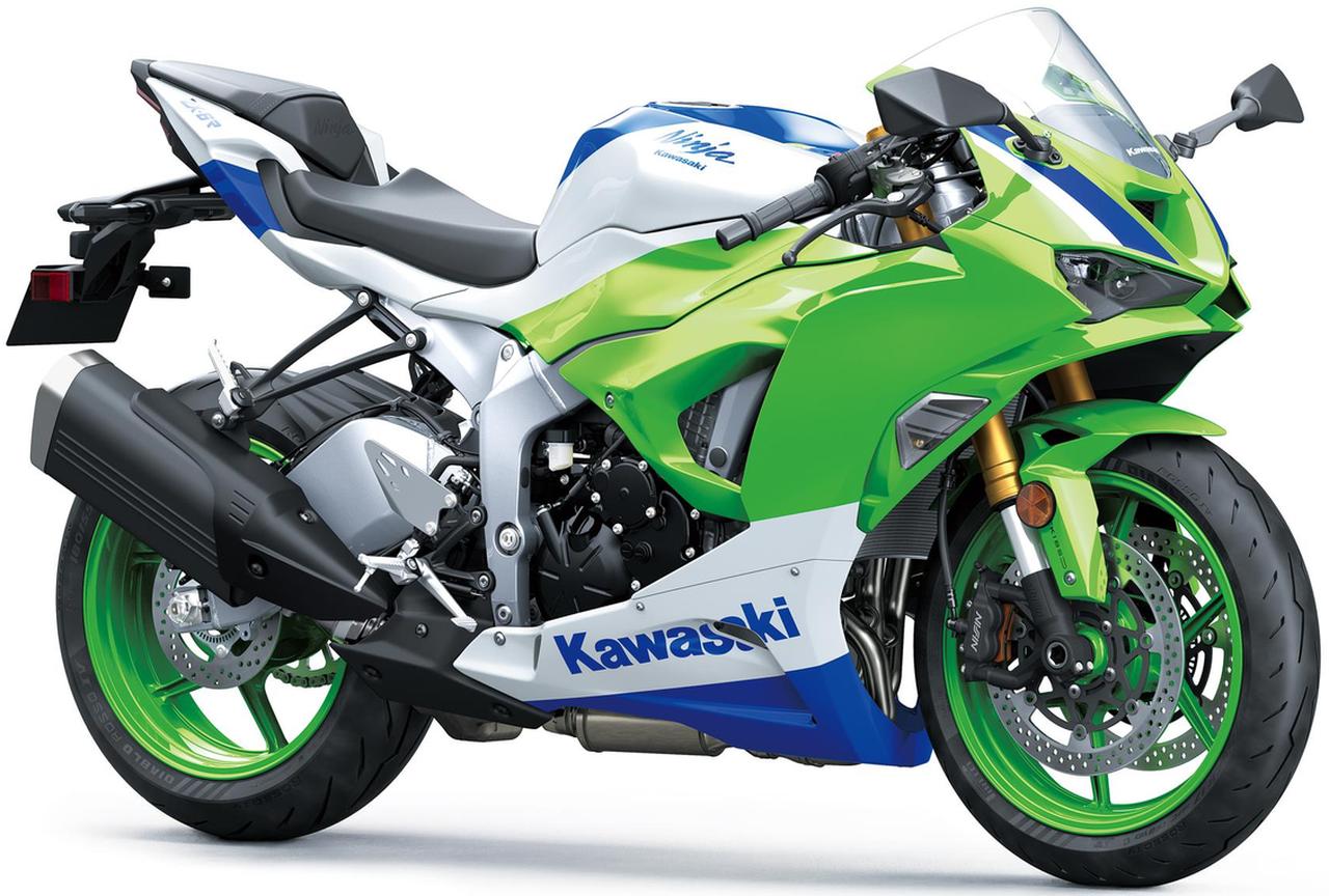 Ninja40周年記念のZXシリーズが続々登場｜ZXRカラーのアニバーサリー