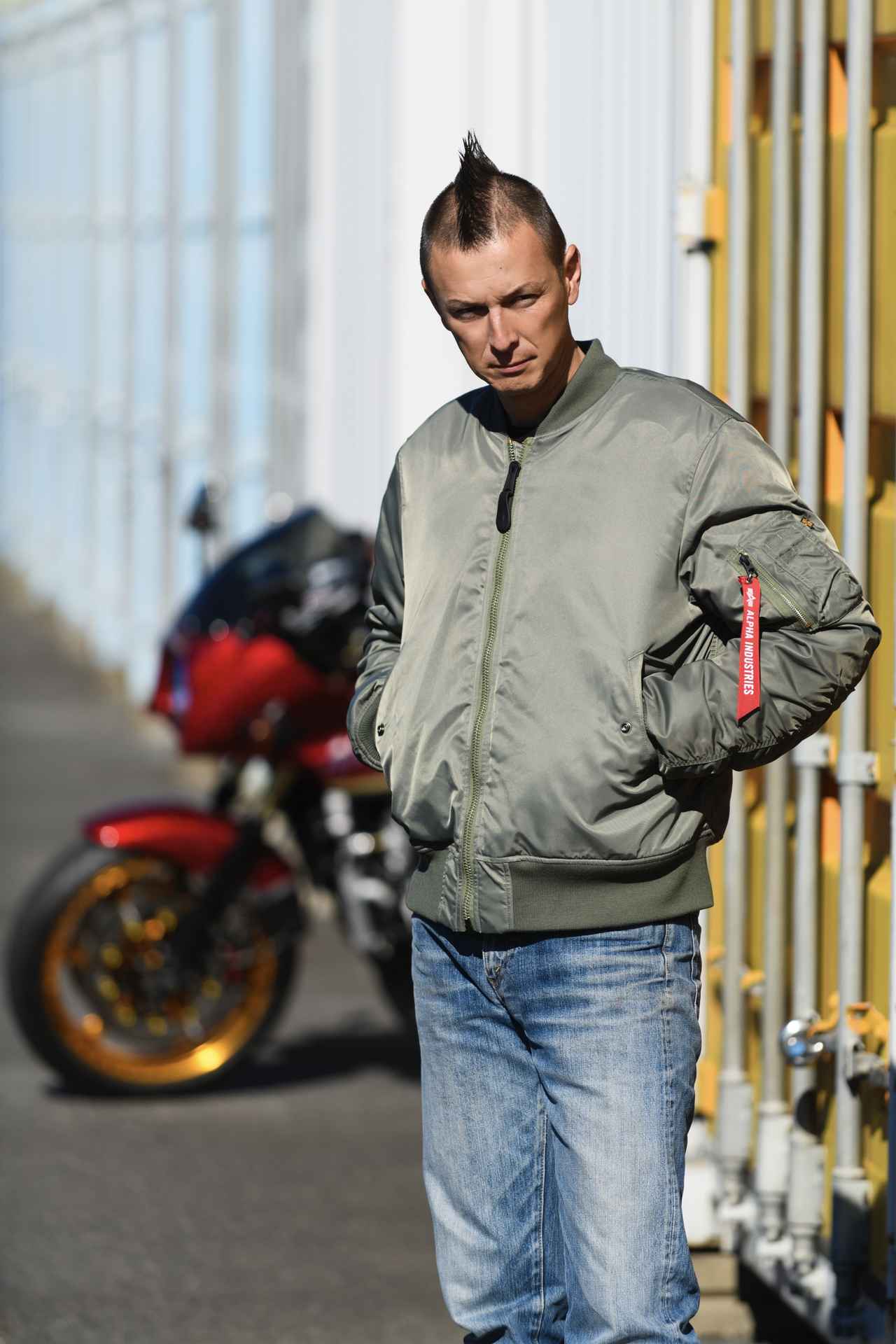 高速走行で話題のNEWアイテムをインプレッション！ ALPHA MA-1