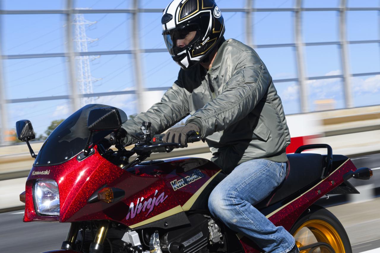 高速走行で話題のNEWアイテムをインプレッション！ ALPHA MA-1