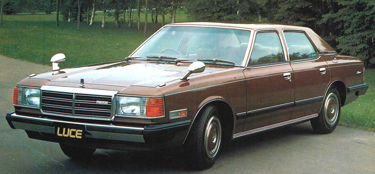 日本の自動車年鑑】 第189回 MAZDA「ルーチェ」(1981年) - LAWRENCE