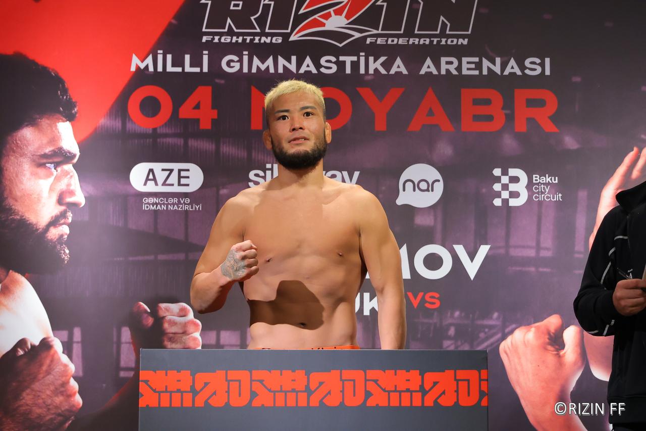 全選手、計量クリア！RIZIN LANDMARK 7 in Azerbaijan 計量結果