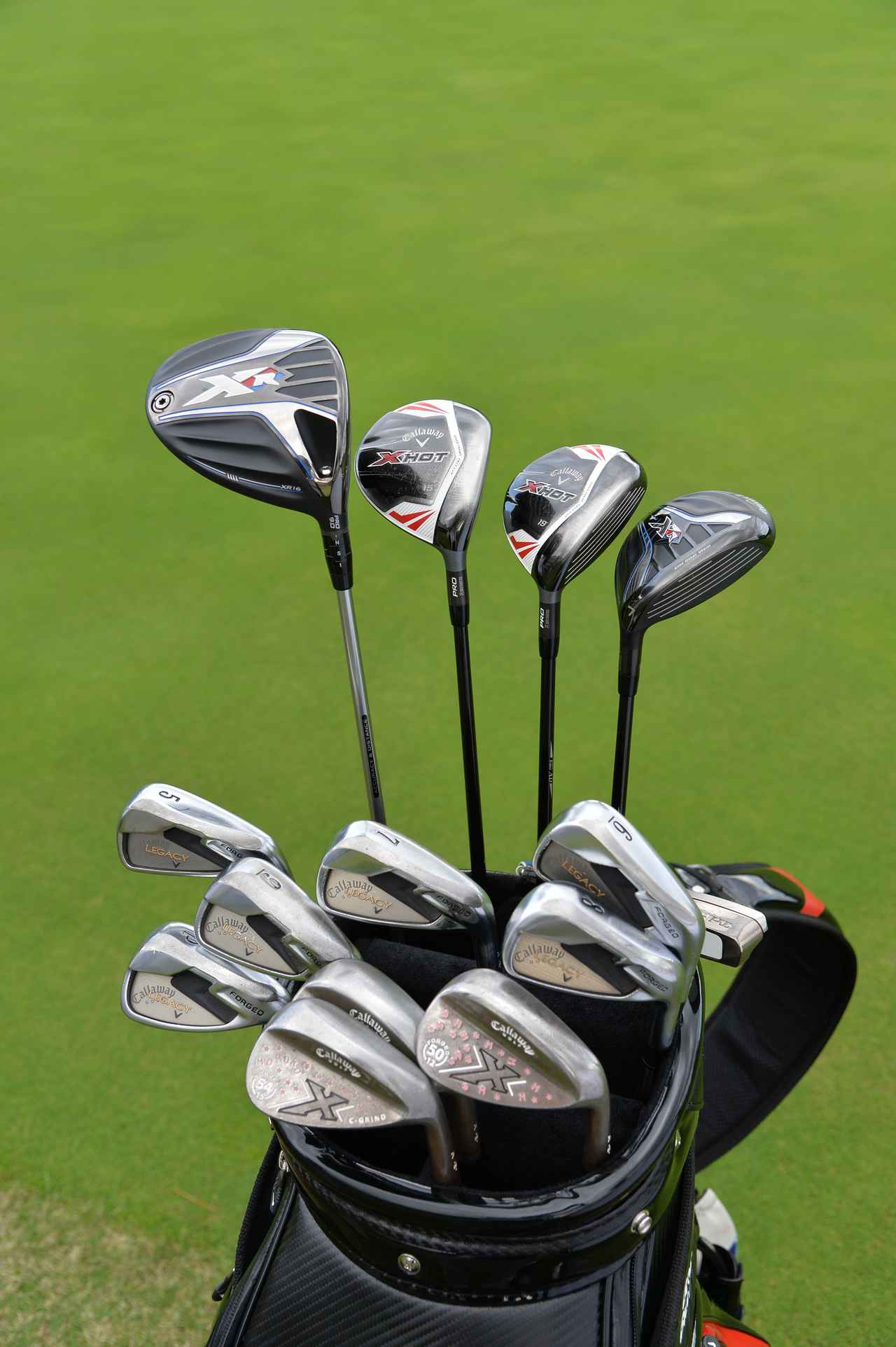 変わらぬキャロウェイ愛！上田桃子の武器は7番ウッド【プロの14本