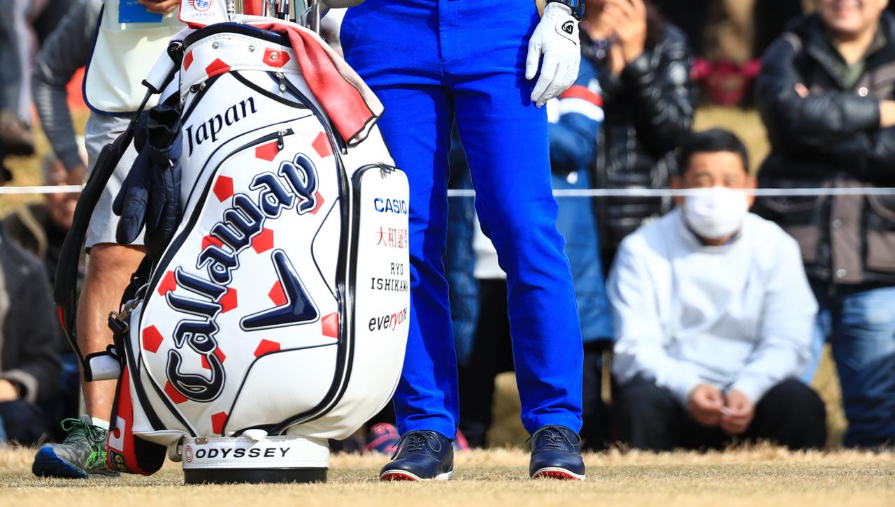 その“おにぎり柄”見覚えアリ。石川遼のキャディバッグが緊急発売