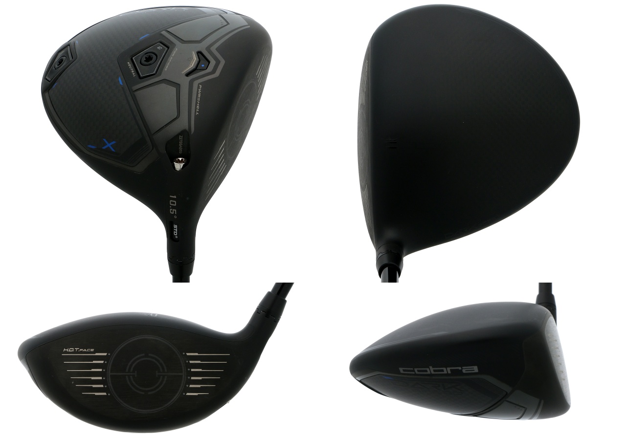 コブラ『ダークスピード X』ドライバーを純正オリジナルシャフト2種で