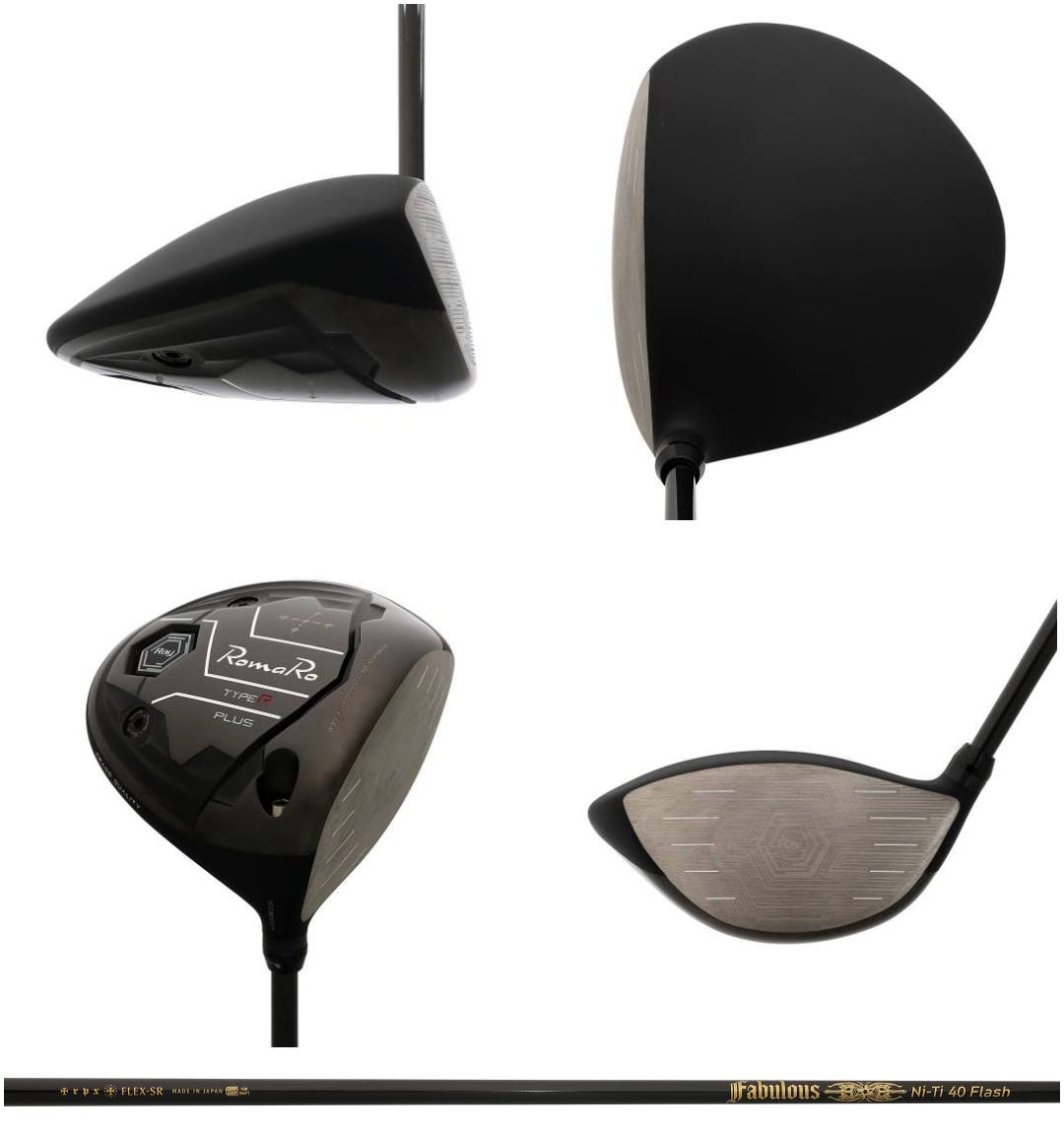 ロマロ「タイプR プラス」ヘッド×TRPX「Fabulous Ni-Ti 40 Flash