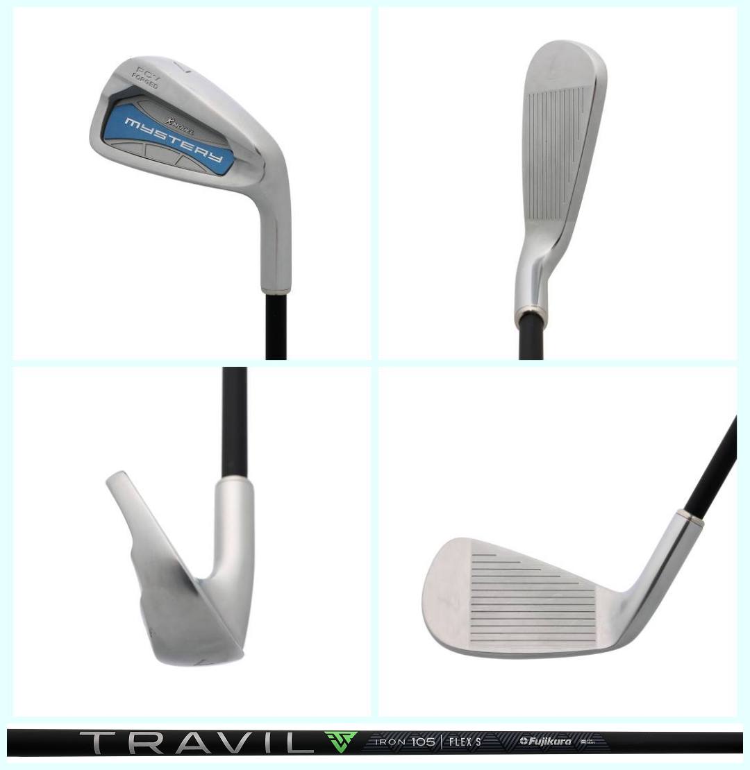 ミステリー『PCV』アイアン×フジクラ『トラヴィル』シャフトは、高弾道